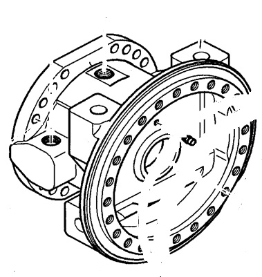 Housing LEFT(rear axle) F060804