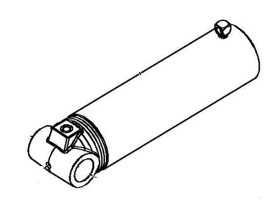 HYDRAUL CYLINDER BARREL 1470D telescope F069056