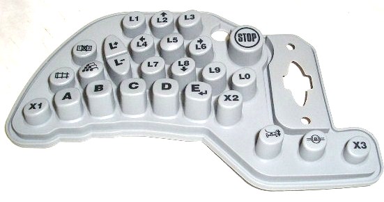 Button set (big)D model TM300 RH F618269
